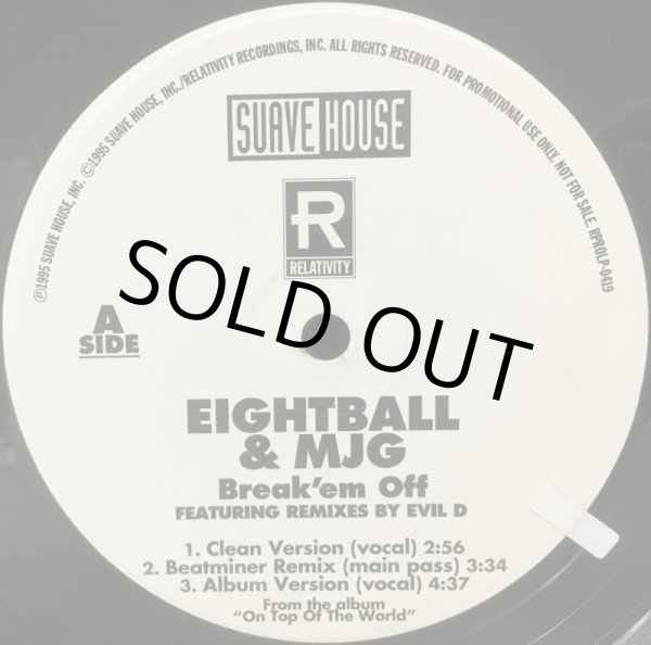 画像2: EIGHTBALL & MJG / BREAK 'EM OFF! (PROMO) (2)