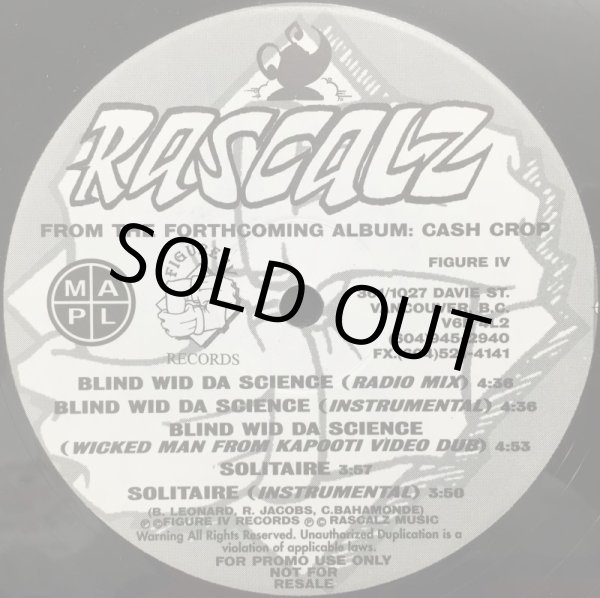 画像1: RASCALZ / BLIND WID DA SCIENCE (1)