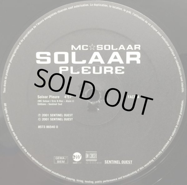 画像2: MC SOLAAR / SOLAAR PLEURE (2)