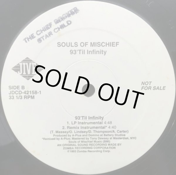画像4: SOULS OF MISCHIEF / 93 'TIL INFINITY (PROMO) (4)