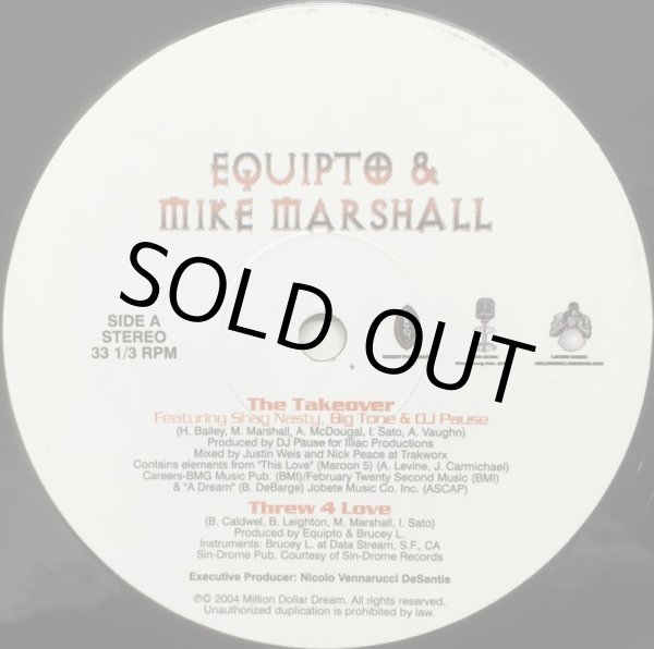 画像1: EQUIPTO & MIKE MARSHALL / THE TAKEOVER (1)
