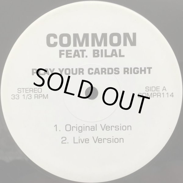 画像1: COMMON / PLAY YOUR CARDS RIGHT (1)