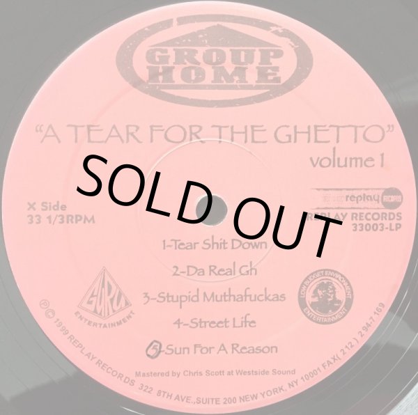 画像2: GROUP HOME / A TEAR FOR THE GHETTO VOL.1 (2)