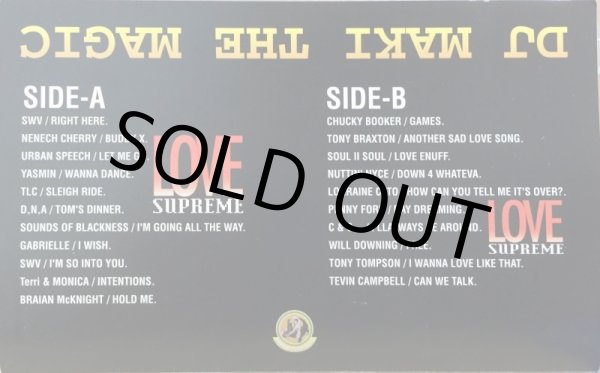 画像2: DJ MAKI THE MAGIC / LOVE SUPREME (CASSETTE) (2)