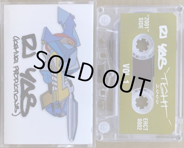 画像1: DJ YAS / TIGHT 2000 VOL.1 -白- (CASSETTE) (1)
