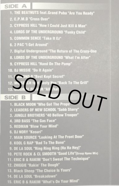 画像2: DJ MISSIE feat. DJ NORY / HIP HOP VOLUME "ONE" (CASSETTE) (2)