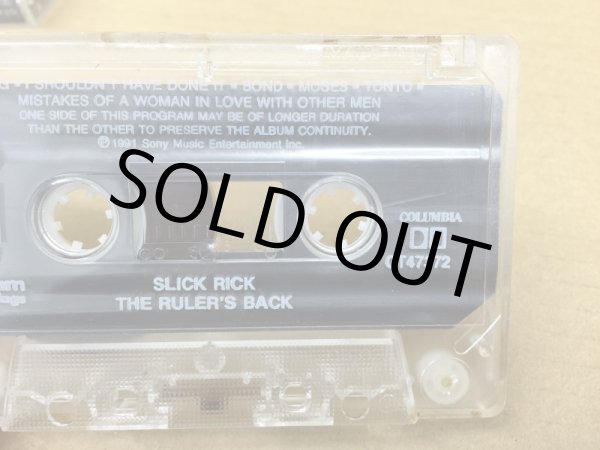 画像3: SLICK RICK / THE RULER'S BACK (CASSETTE) (3)