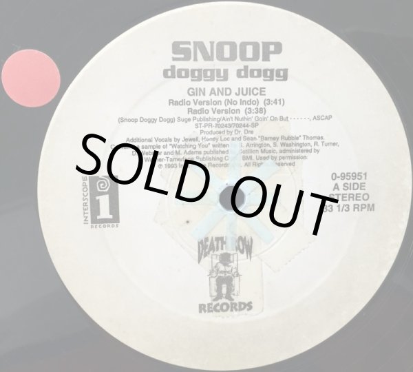 画像2: SNOOP DOGGY DOGG / GIN & JUICE (2)