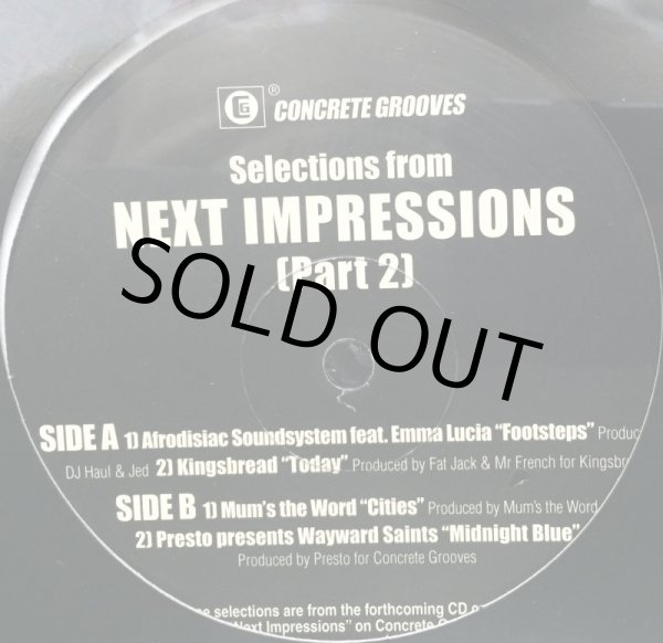 画像1: V.A. / SELECTIONS FROM NEXT IMPRESSIONS -PART.2- (1)