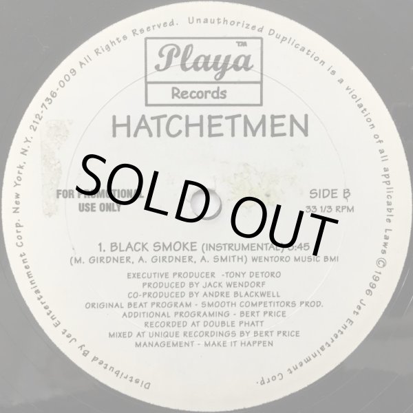 画像2: HATCHETMEN / BLACK SMOKE (2)