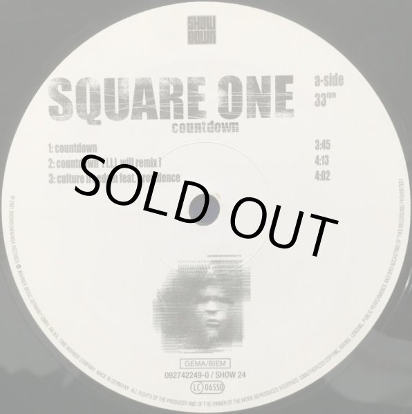 画像1: SQUARE ONE / COUNTDOWN (1)