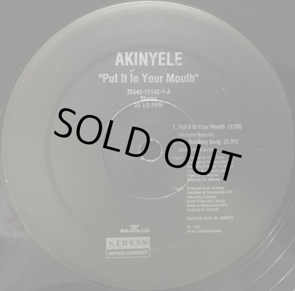 画像1: AKINYELE / PUT IT IN YOUR MOUTH (RE) (1)