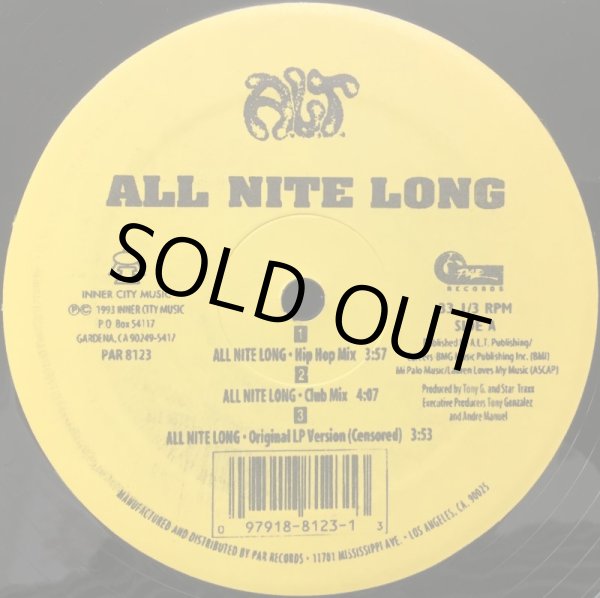 画像1: A.L.T. / ALL NITE LONG (1)