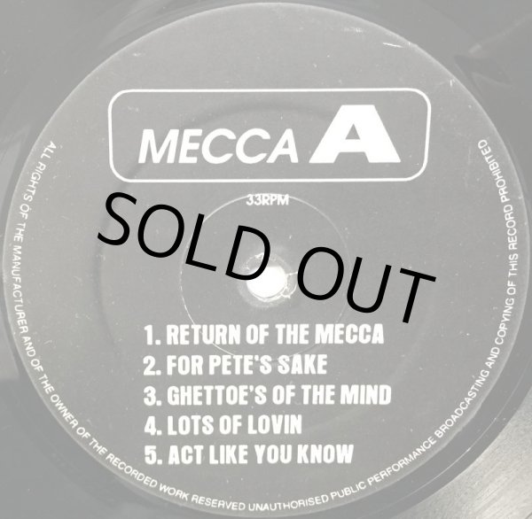 画像1: PETE ROCK & C.L. SMOOTH / MECCA AND THE SOUL BROTHER INSTRUMENTALS (RE) (1)