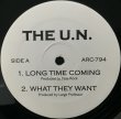 画像1: U.N., THE / LONG TIME COMING (1)