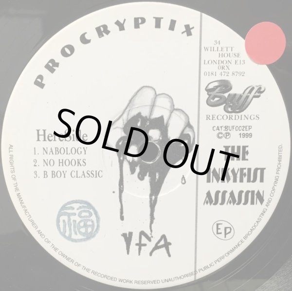 画像2: PROCRYPTIX / THE INKYFIST ASSASSIN EP (2)