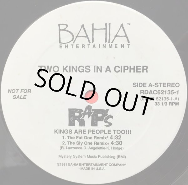 画像2: TWO KINGS IN A CIPHER / KINGS ARE PEOPLE TOO!!! (2)