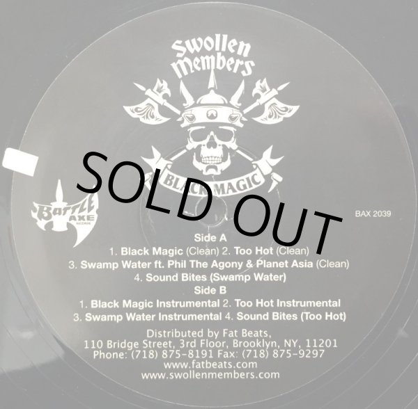 画像2: SWOLLEN MEMBERS / BLACK MAGIC (2)