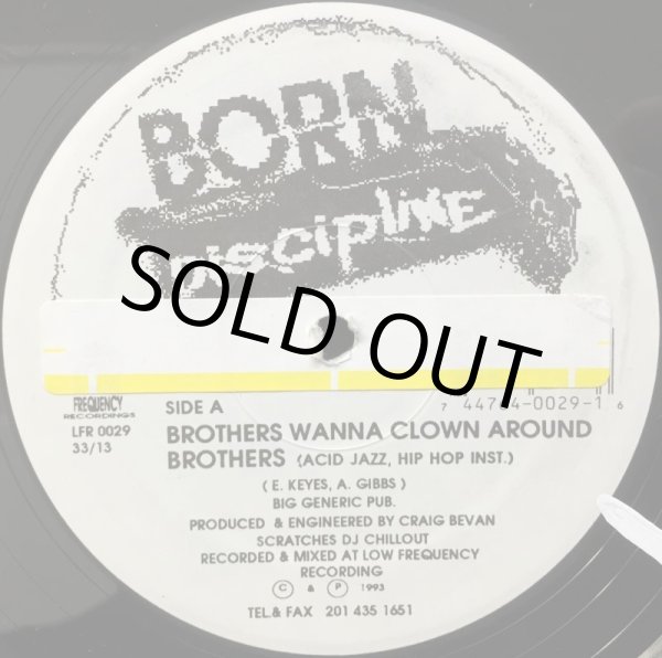 画像1: BORN DISCIPLINE / BROTHERS WANNA CLOWN AROUND (1)
