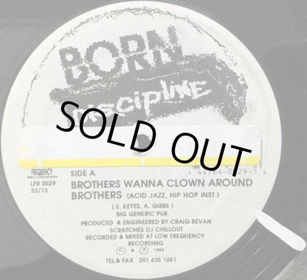 画像2: BORN DISCIPLINE / BROTHERS WANNA CLOWN AROUND (2)