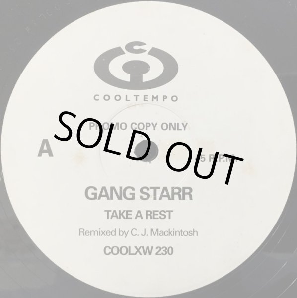 画像1: GANG STARR / TAKE A REST REMIX (PROMO) (1)