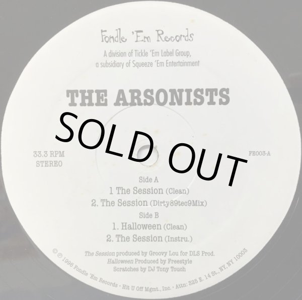 画像1: ARSONISTS, THE / THE SESSION (1)