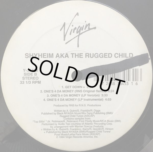 画像3: SHYHEIM AKA THE RUGGED CHILD / ONE'S 4 DA MONEY (3)