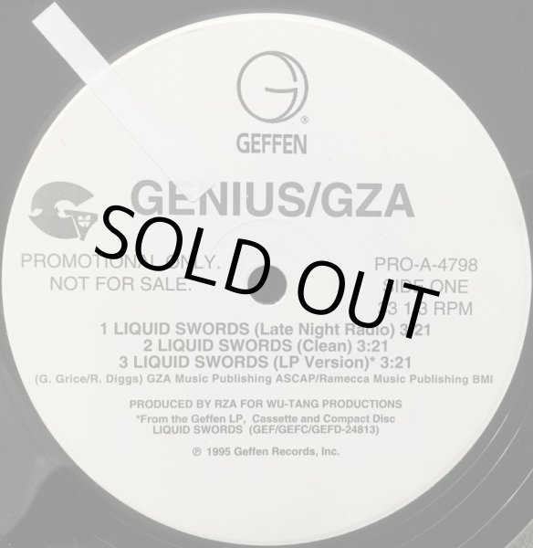 画像2: GENIUS・GZA / LIQUID SWORDS (2)