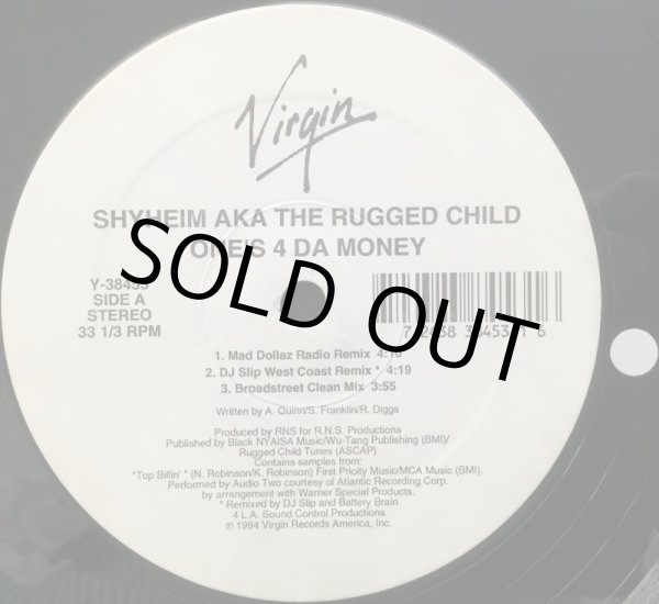 画像2: SHYHEIM AKA THE RUGGED CHILD / ONE'S 4 DA MONEY (2)