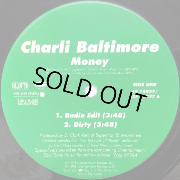 画像1: CHARLI BALTIMORE / MONEY (1)