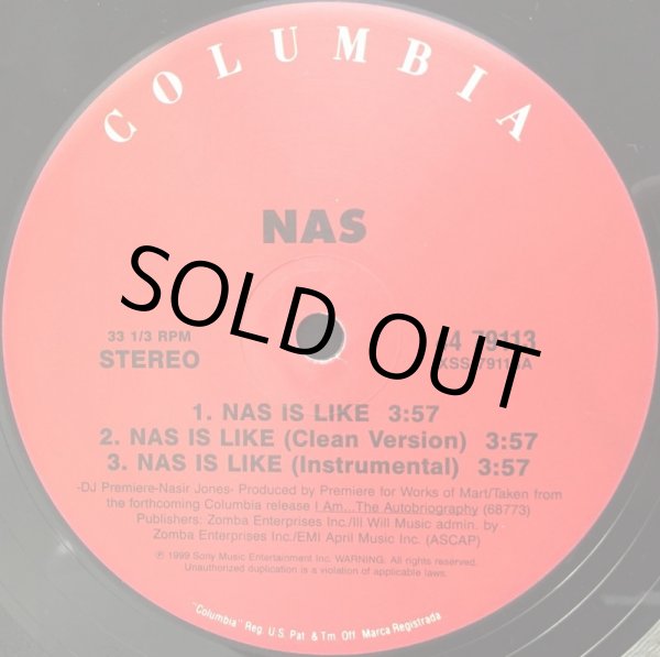 画像1: NAS /  NAS IS LIKE (2nd PRESS) (1)