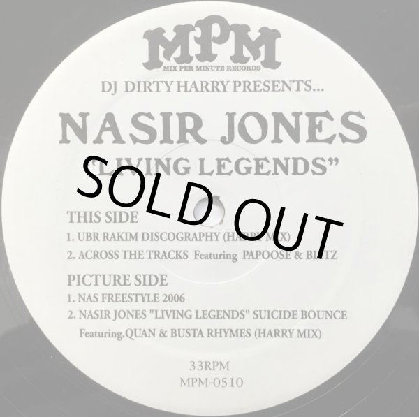 画像1: NASIR JONES / LIVING LEGENDS (1)