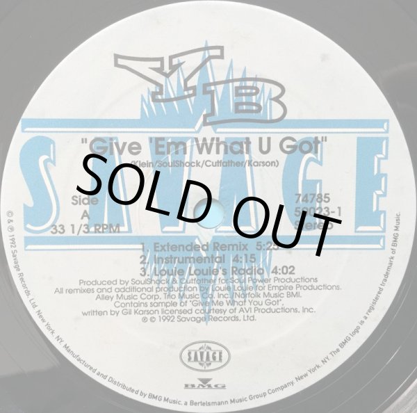 画像2: YB / GIVE 'EM WHAT U GOT (2)