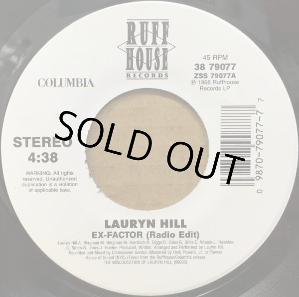 画像1: LAURYN HILL / EX-FACTOR (1)