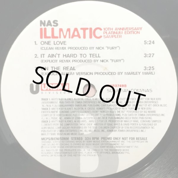 画像2: NAS / ILLMATIC 10TH ANNIVERSARY PLATINUM EDITION SAMPLER (2)