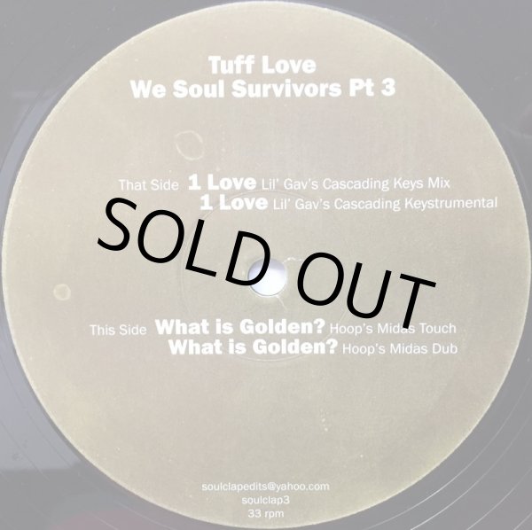 画像1: V.A. / TUFF LOVE WE SOUL SURVIVORS PT 3 (1)