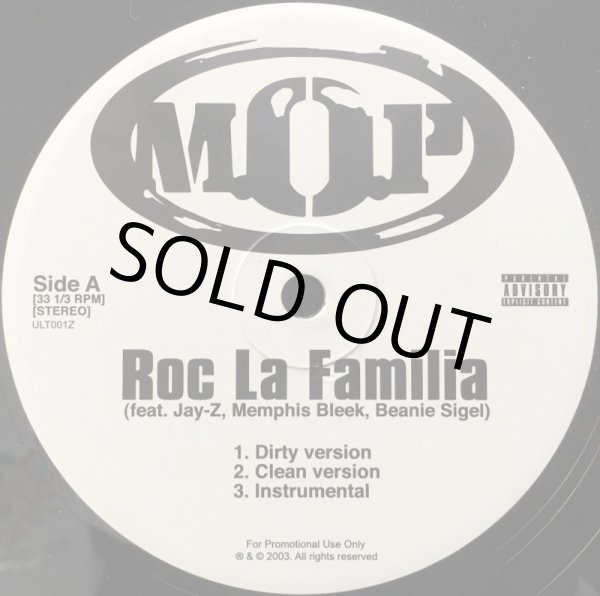 画像1: M.O.P. / ROC LA FAMILIA (BOOTLEG) (1)