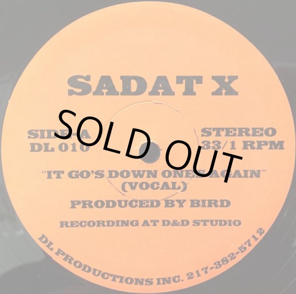 画像1: SADAT X / IT GO'S DOWN ONES AGAIN (1)