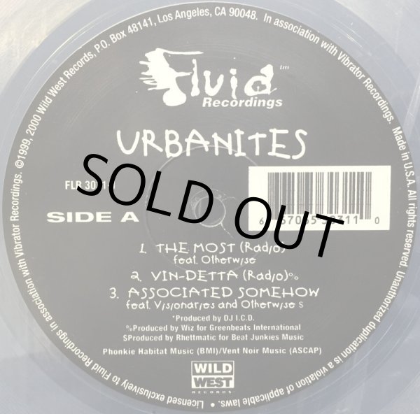 画像1: URBANITES / THE MOST (CLEAR VINYL) (1)