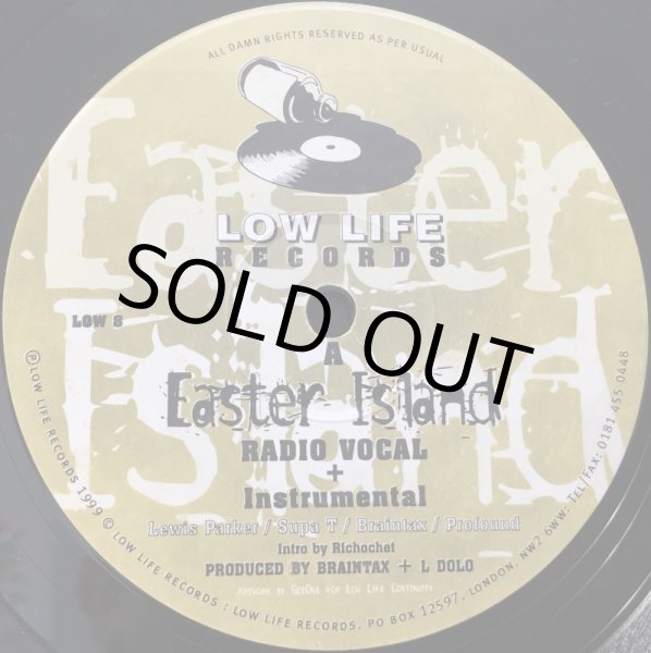 画像1: LEWIS PARKER・SUPA T・BRAINTAX・PROFOUND / EASTER ISLAND (1)