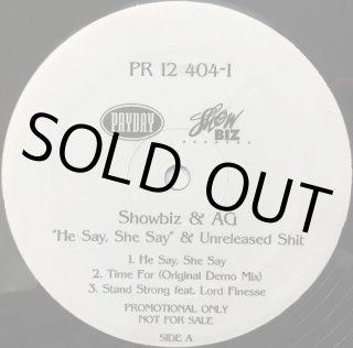 SHOWBIZ & A.G. / RUNAWAY SLAVE