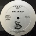 HURT EM' BAD / "N.B.A." RAP (2nd PRESS)