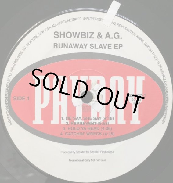 画像2: SHOWBIZ & A.G. / RUNAWAY SLAVE LIMITED EP (BOOT) (2)