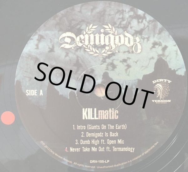画像2: DEMIGODZ / KILLMATIC (2)