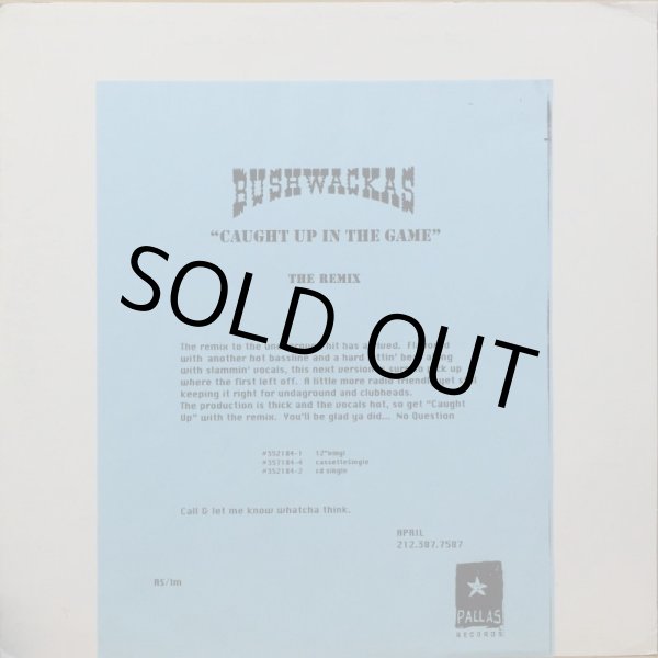 画像2: BUSHWACKAS / CAUGHT UP IN THE GAME (THE REMIX) (2)