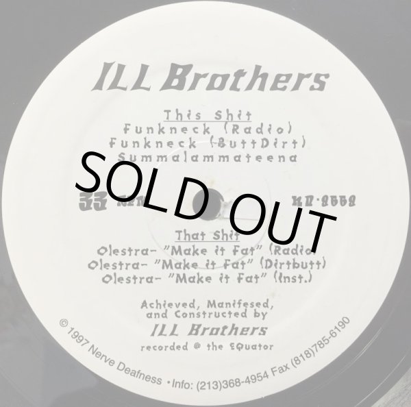 画像2: ILL BROTHERS / OLESTRA (2)