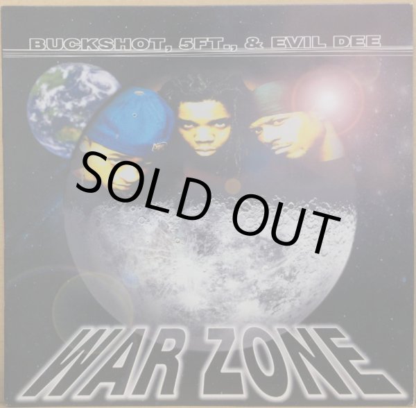 画像1: BUCKSHOT, 5FT.& EVIL DEE (BLACK MOON) / WAR ZONE (1)