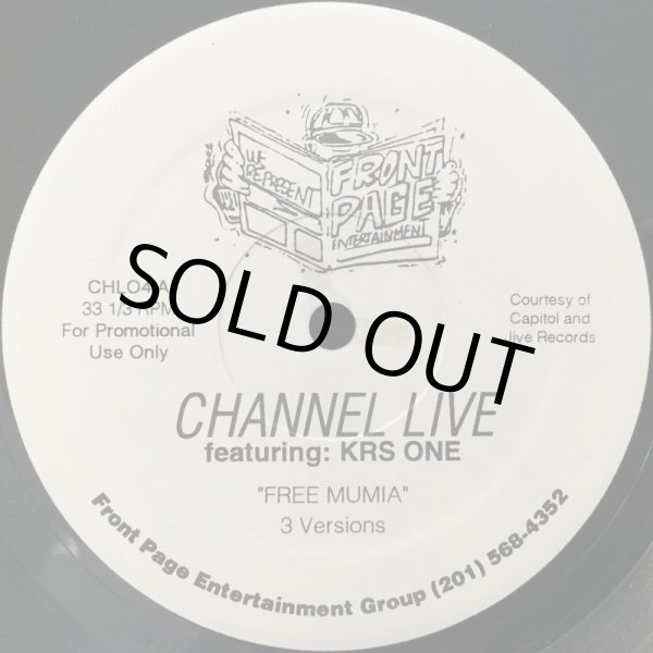 画像1: CHANNEL LIVE / FREE MUMIA (1)