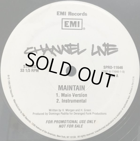 画像1: CHANNEL LIVE / MAINTAIN (1)