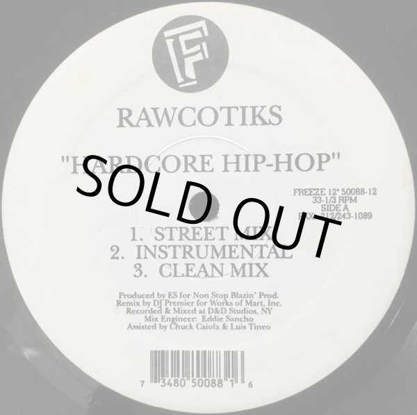 画像2: RAWCOTIKS / HARDCORE HIP-HOP (2)